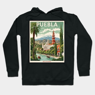 Xicotepec Puebla Mexico Vintage Tourism Travel Hoodie